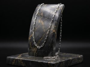 Choker Elos Lisos Branco - (RR64)
